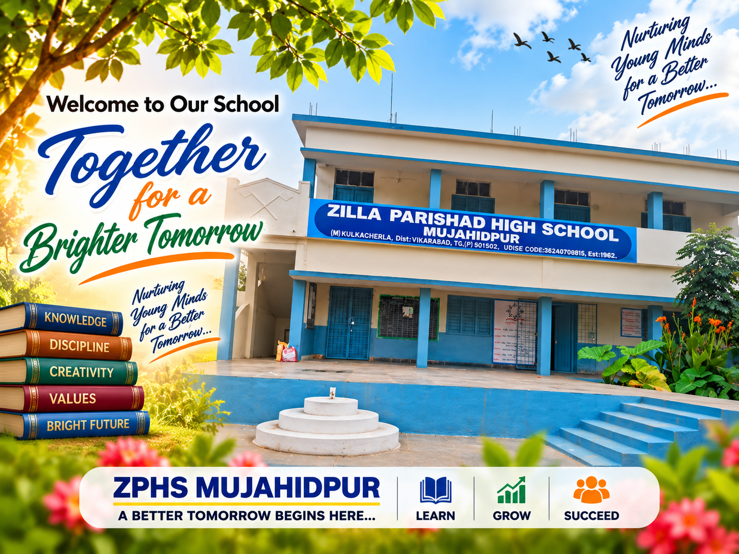 ZPHS Mujahidpur - Together for a Brighter Tomorrow